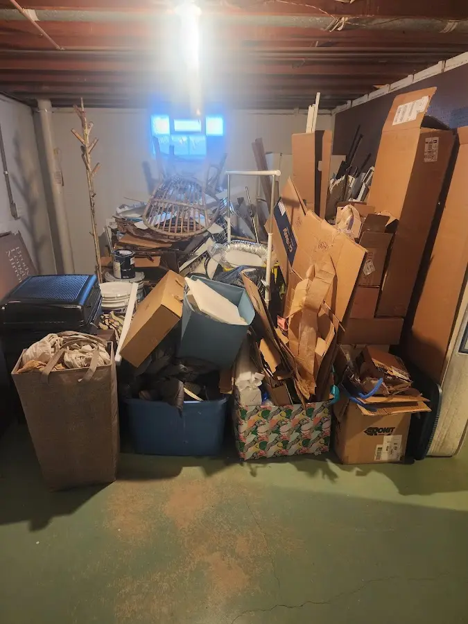 Roll-off dumpster container at job site for Construction Dumpster Rental in Diboll